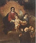 MURILLO, Bartolome Esteban The Infant Jesus Distributing Bread to Pilgrims sg china oil painting artist